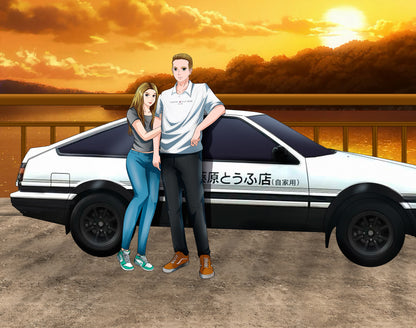 Initial D Portrait