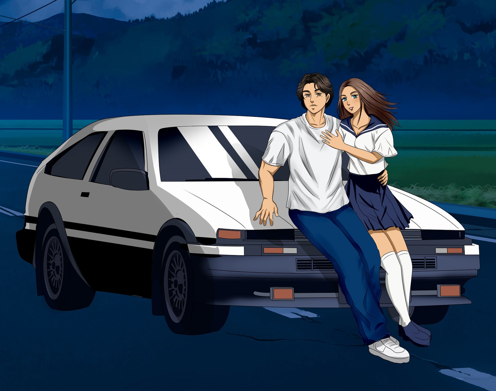 Initial D Portrait