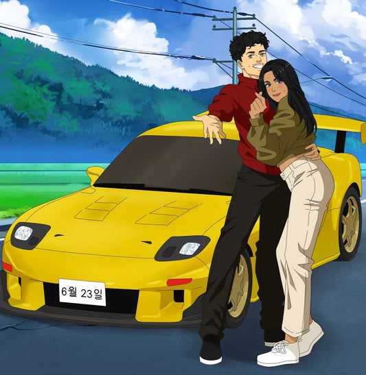 Initial D Portrait