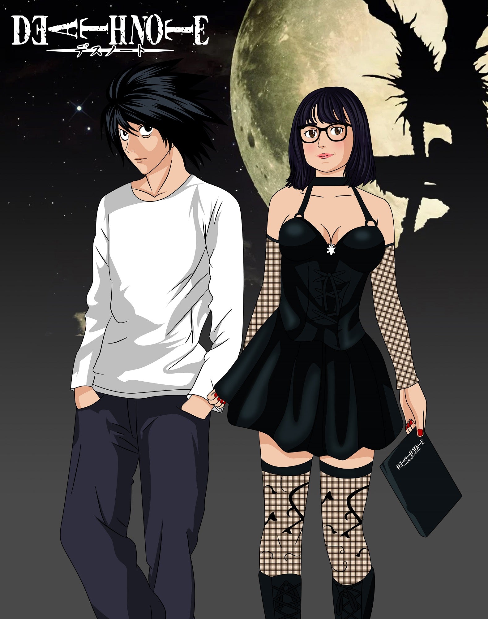 Death Note Portrait – Anime Portraits